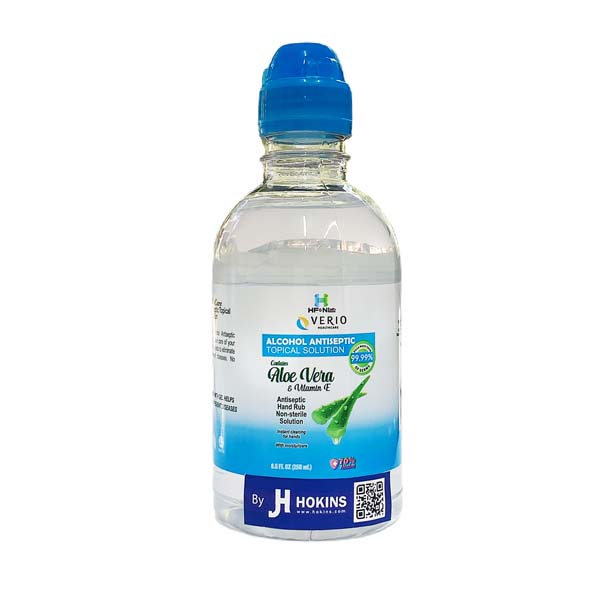 Gel Antibacterial Desinfectante Sanitizante de Manos By Jh Hokins 70% Alcohol 12 Piezas/Pack 250ml