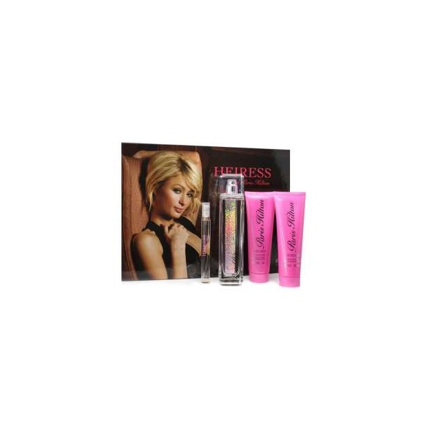 ESTUCHE PARIS HILTON HEIRESS SET 4 PIEZAS EAU DE PARFUM