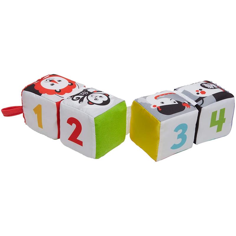 Fisher Price Cubos De Aprendizaje Bebé 4 Cubos Con Espejo