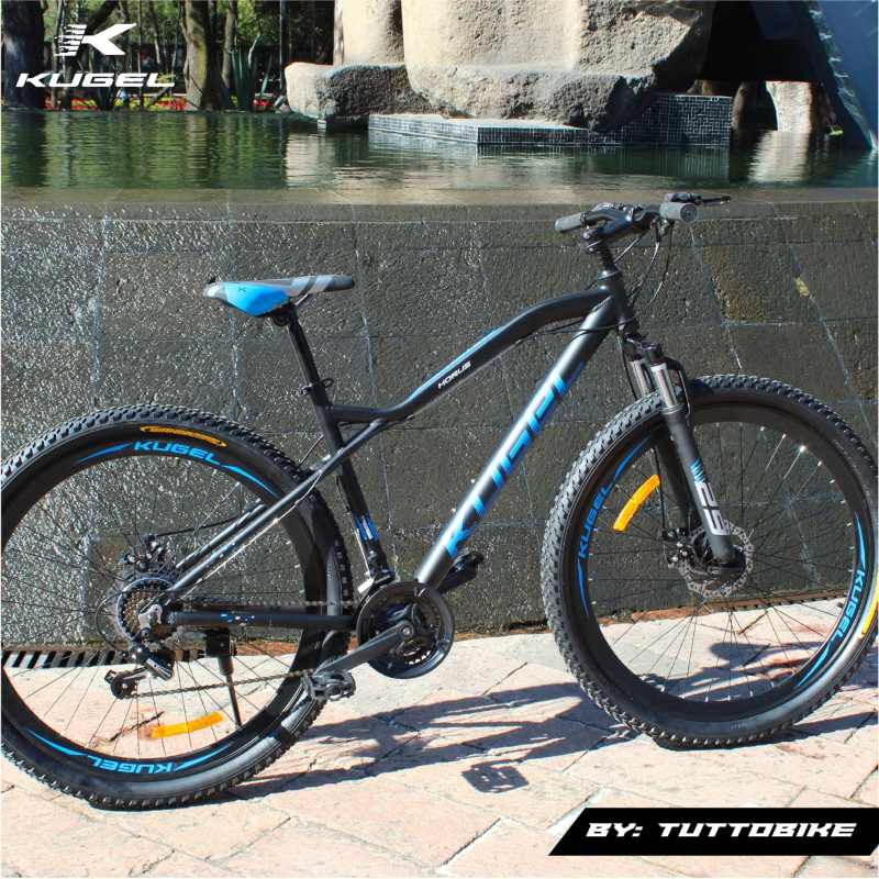 Bicicleta Montaña Rodada 29 21 Velocidades Kugel Horus Negro Azul