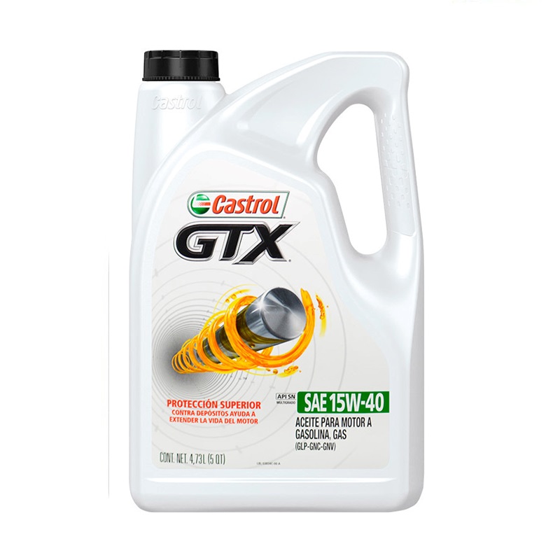 ACEITE CASTROL GTX SAE 15W-40 GARRAFA