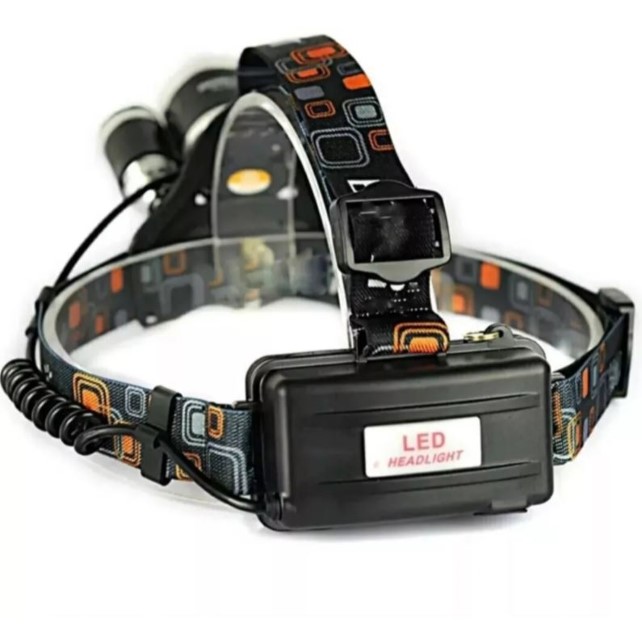 Lampara Minera Minero Luz Led T6 Casco Cabeza Ciclismo M146