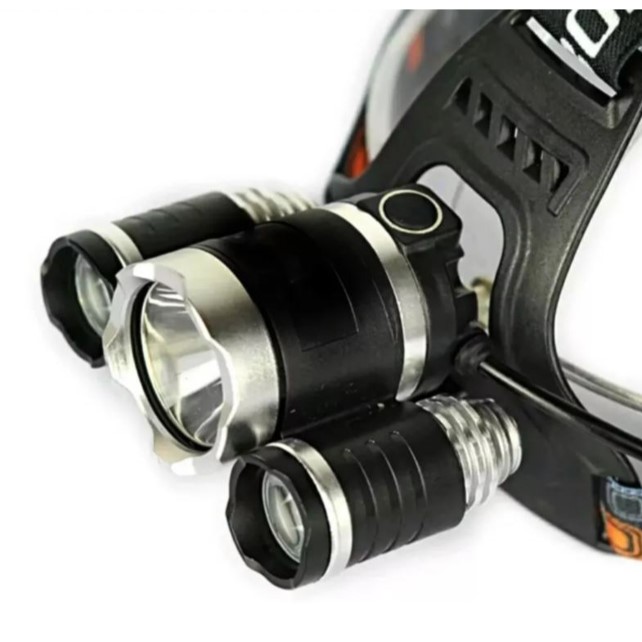 Lampara Minera Minero Luz Led T6 Casco Cabeza Ciclismo M146