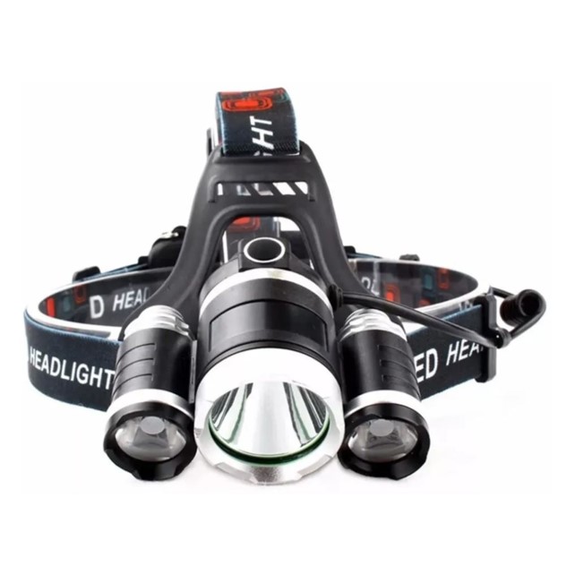 Lampara Minera Minero Luz Led T6 Casco Cabeza Ciclismo M146