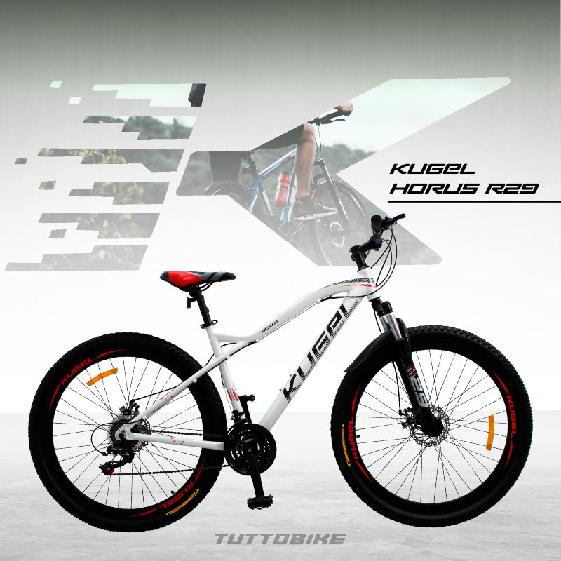 Bicicleta Montaña Rodada 29 21 Velocidades Kugel Horus Blanca