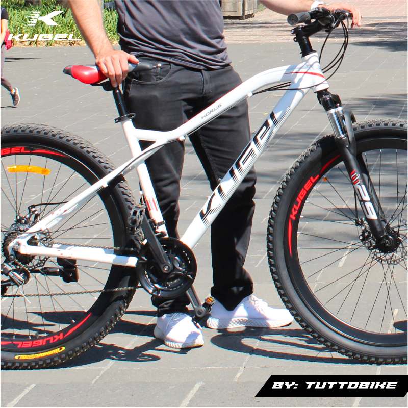 Bicicleta Montaña Rodada 29 21 Velocidades Kugel Horus Blanca