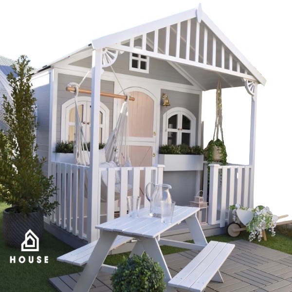 Casita de madera infantil para exterior Dalila