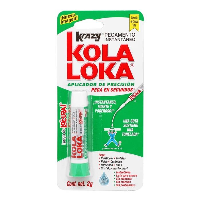 Pegamento Kola Loka aplicador de precisión 2 g
