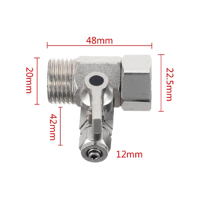 Válvula tres vías de filtro purificador