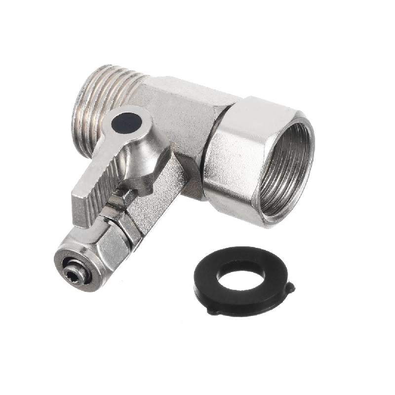 Válvula tres vías de filtro purificador