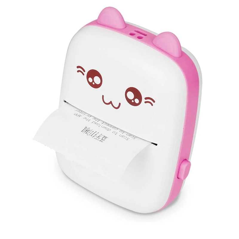 Mini Impresora Térmica Portátil via bluetooth imprime Inalámbricamente 200dpi ideal para smartphone