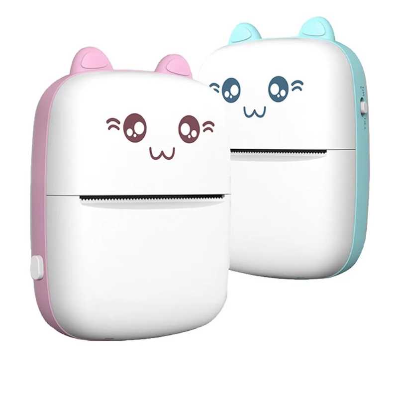 Mini Impresora Térmica Portátil via bluetooth imprime Inalámbricamente 200dpi ideal para smartphone