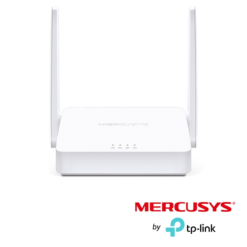 ROUTER INALÁMBRICO MULTIMODO AP,RE,WISP N MERCUSYS MW302R 2.4 GHz DE 300 Mbps 1 PUERTO WAN 10/100 Mbps 2 PUERTOS LAN 10/100 Mbps CON 2 ANTENAS 5DBI