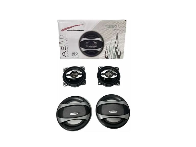 bocinas audiobahn para carro 4 pulgadas as4i 