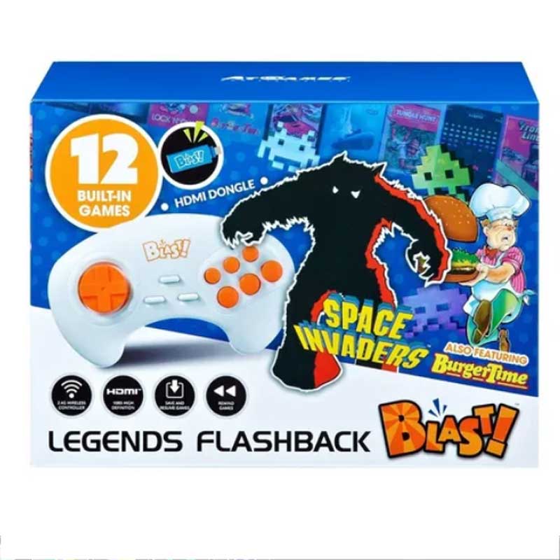 Consola Retro Blast! Legends Flashback Hdmi Con 12 Juegos