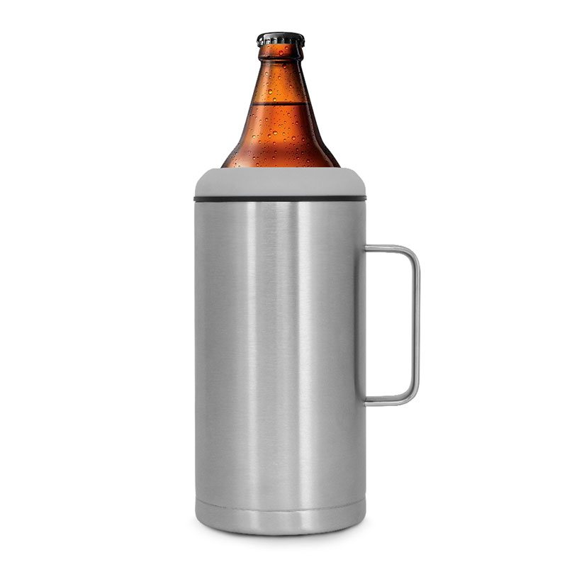 Portacaguamon Acero Inoxidable Doble Capa 1.2 Lts Caguama