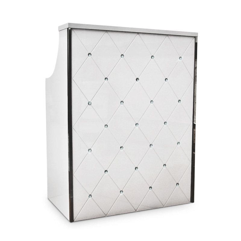 Mueble Recepción Estética Peluquería Barbería Gran Shopping Blanco