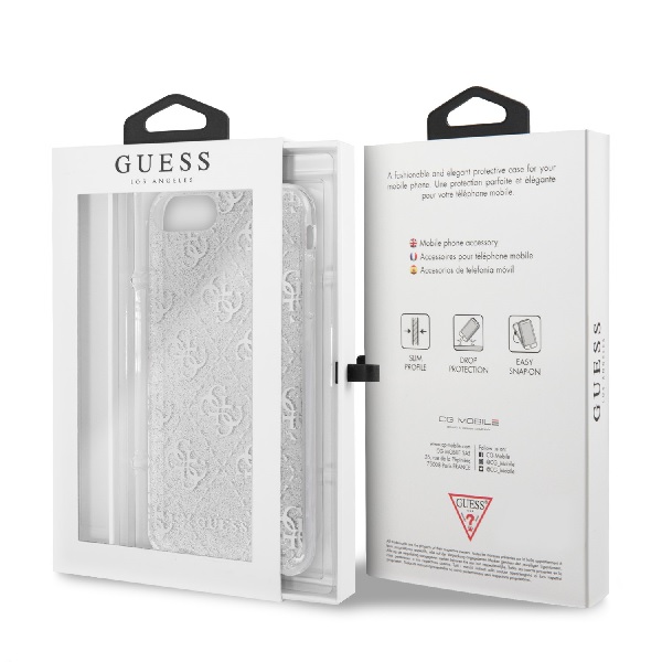 Funda Case Tpu Guess Transparente iPhone 6,7,8 Plus