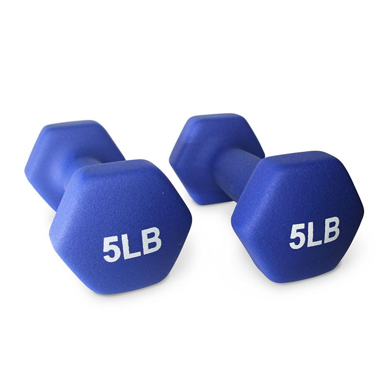 Par de Mancuernas Hexagonales Libras Neopreno