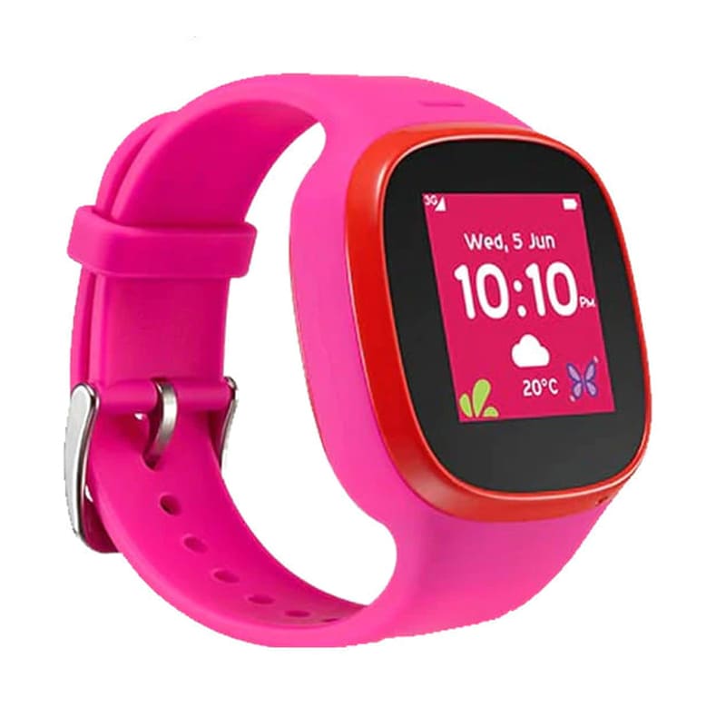 Reloj inteligente TCL smartwatch  3G - MT30W - Rosa  /  Incluye SIM listo para usar
