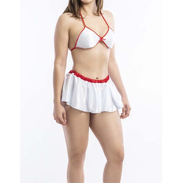 Disfraz Colegiala Enfermera Sexy Dama Dessea