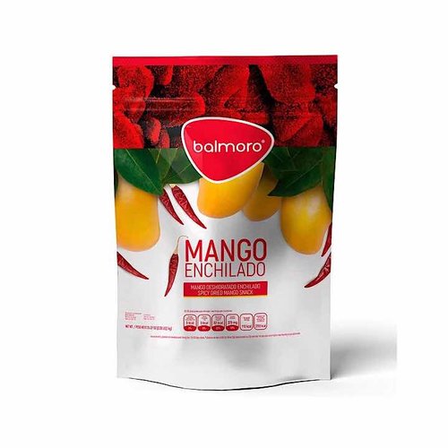 Mango Deshidratado Enchilado, Balmoro 1kg (Presentación puede variar)