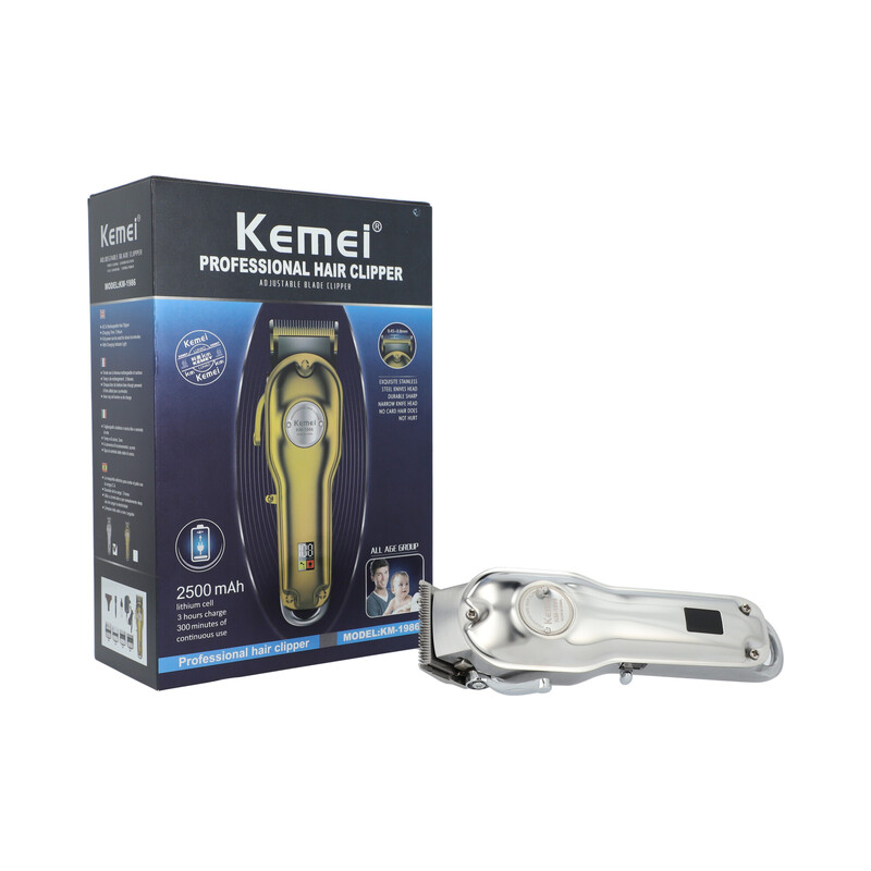 KEMEI Máquina cortadora de cabello profesional Mod. KM-1986