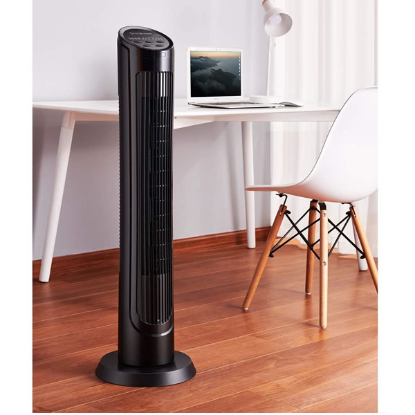 Ventilador De Torre, 4 Velocidades Omni Breeze 3333004 CST