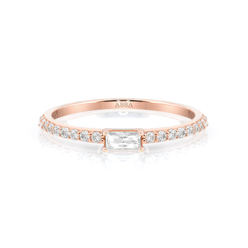 ANILLO DE PROMESA ORO 10K ARIEL ABBA JOYAS