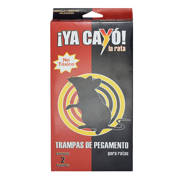 Trampa de Pegamento para Rata: ¡Ya Cayó! La Rata  