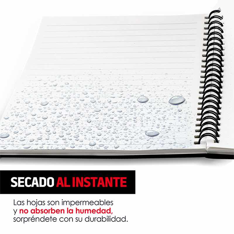 Cuaderno Inteligente Reutilizable De 50 Hojas 3 Plumas Redlemon