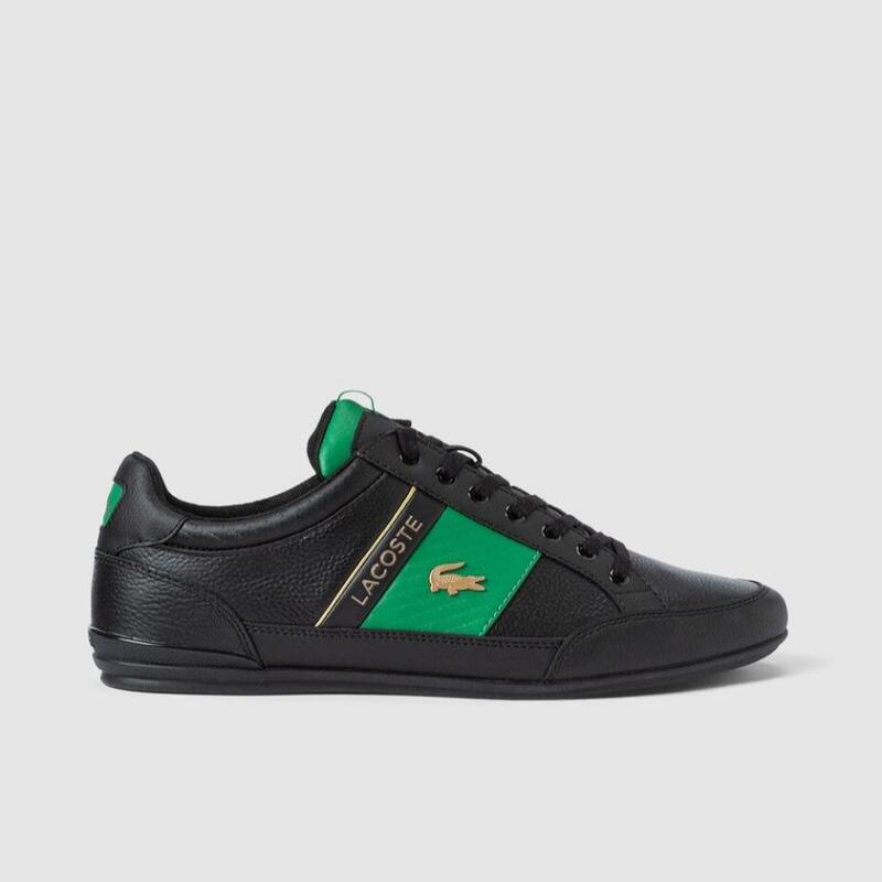 Tenis Lacoste Chaymon Negro Verde de Caballero