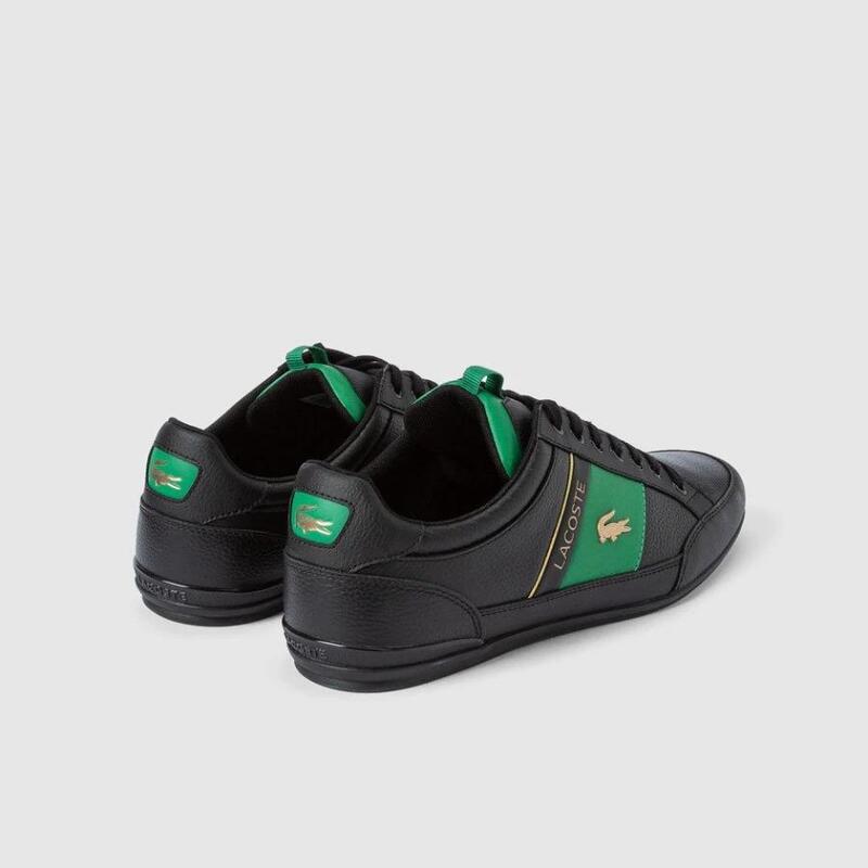 Tenis Lacoste Chaymon Negro Verde de Caballero