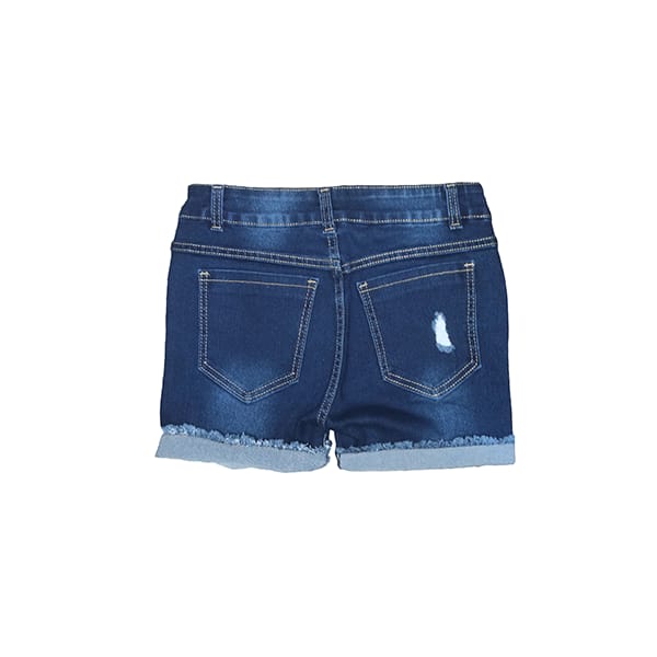 Short Corto De Dama Azul Oscuro