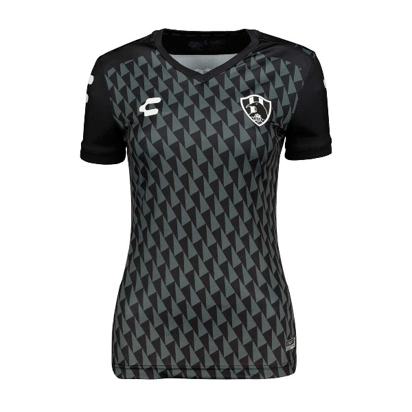 PLAYERA DAMA  JERSEY CHARLY CUERVOS NEGRO