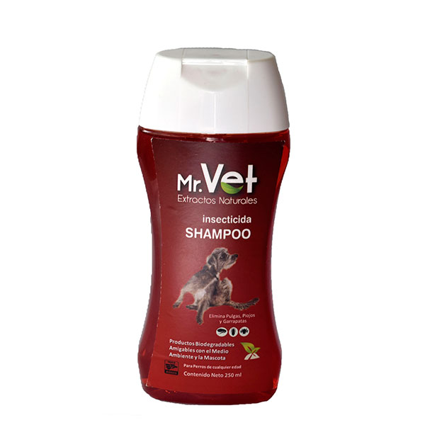 Shampoo de Extractos Naturales para Perros: Con Insecticida