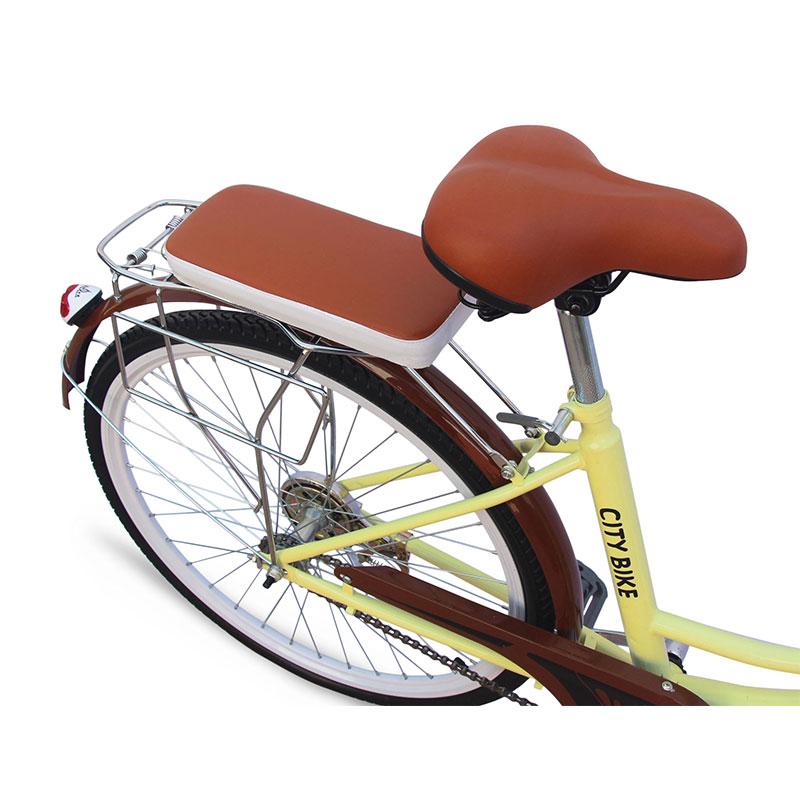 Bicicleta Urbana Vintage Retro 26R Canastilla Beige