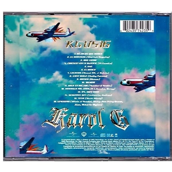 CD Karol G ~ KGO516