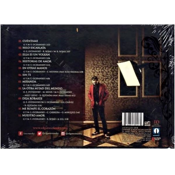 CD Edgar Oceransky ~ Escarlata (c/Libro)
