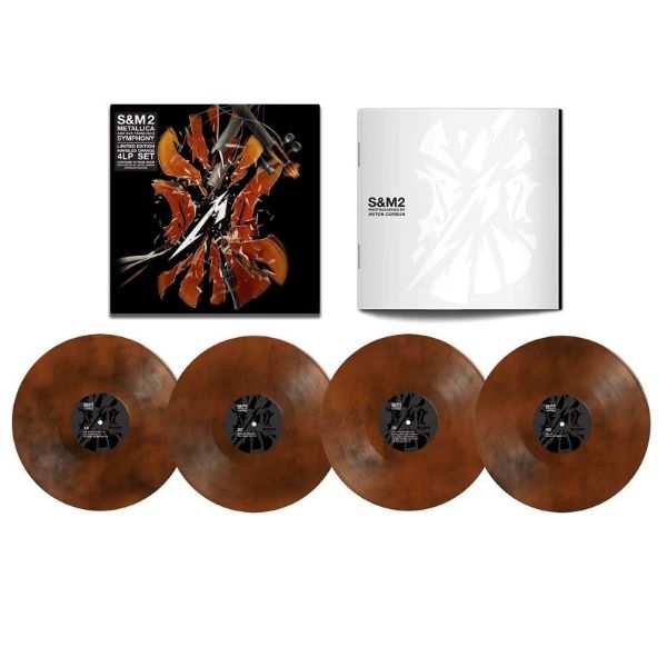 Metallica ~ S&M2 (Limited edition marbled orange) (4LP)