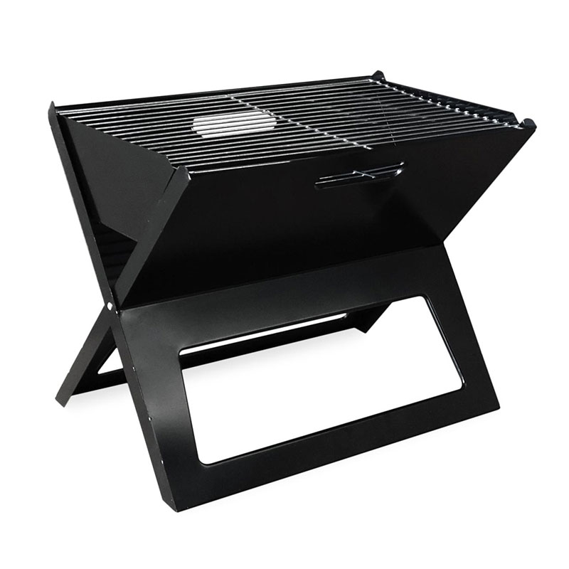 Parrilla Asador Portatil de Carbon Negro