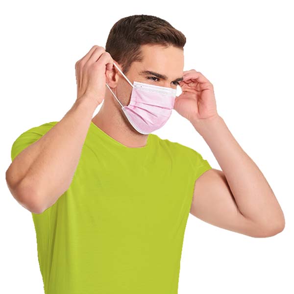 Cubrebocas Termosellado Tricapa Desechable 90 Pza Color Rosa JH Hokins Calidad Premium Grado Quirurgico Registro Sanitario