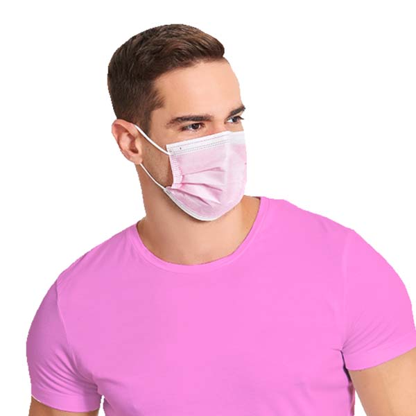 Cubrebocas Termosellado Tricapa Desechable 90 Pza Color Rosa JH Hokins Calidad Premium Grado Quirurgico Registro Sanitario