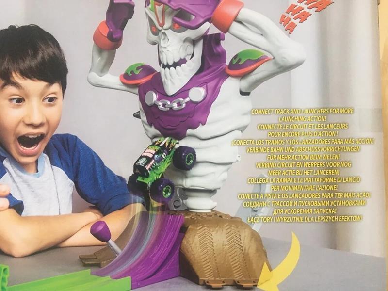 Monster Jam  Pista Grave Digger Grim Take Down