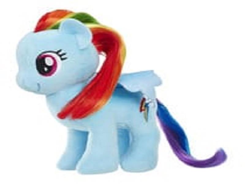 My Little Pony  Pack 4 Peluches  15 Cm Con Cabello Original