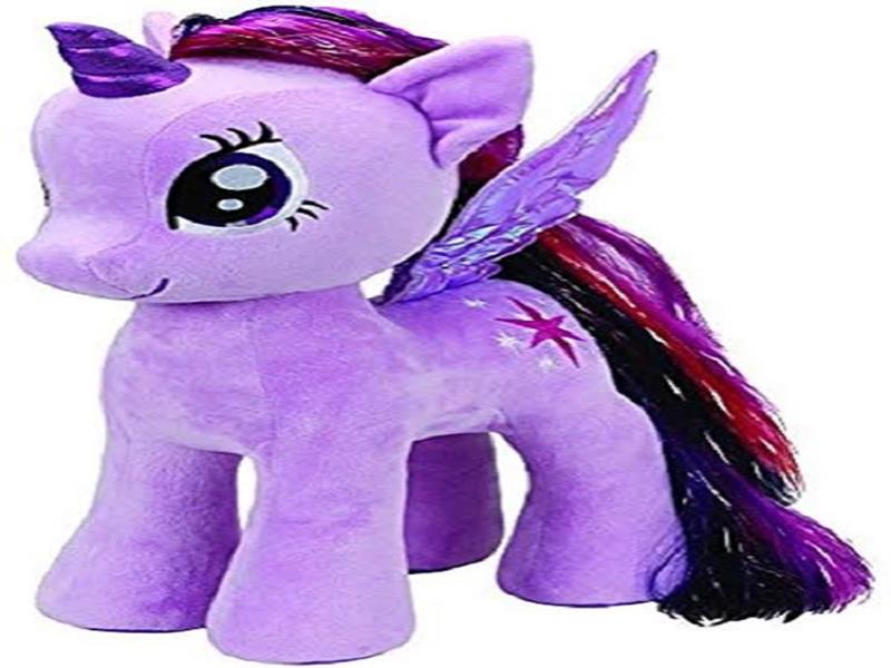 My Little Pony  Pack 4 Peluches  15 Cm Con Cabello Original