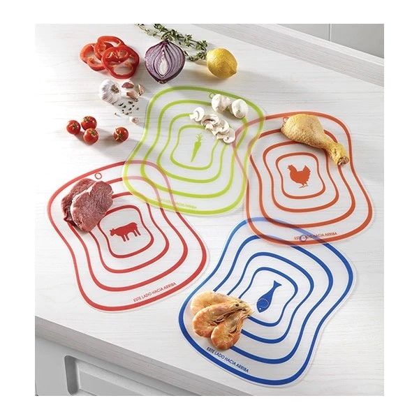 SET DE 4 TABLAS COLORES 4 PZS  BETTERWARE