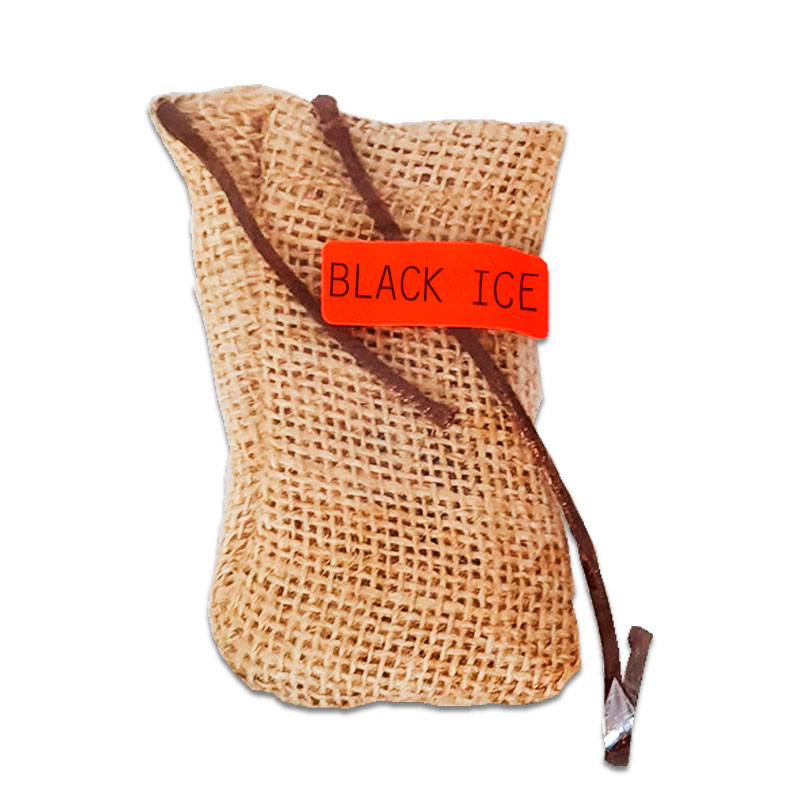 Paquete 3 Aromatizante para Auto Duradero Desodorante Carro Costalito. Black ice