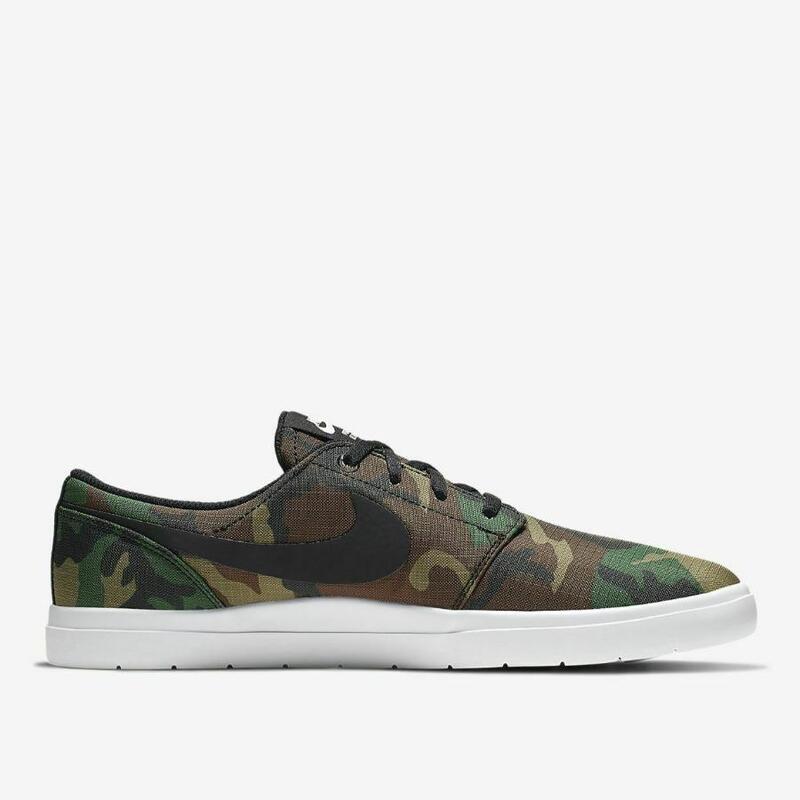 Tenis Nike Sb Portmore II Camo Verde de Caballero