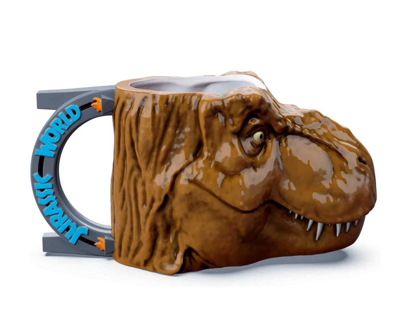 Taza Jurassic World 3D Dinosaurio Universal Jurassic Park 